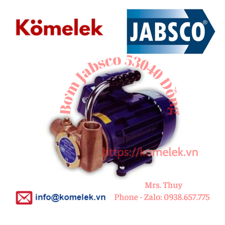 Bơm tiện ích Jabsco 53040 Đồng