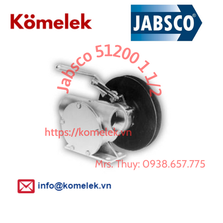 Bơm ly bằng đồng Jabsco 51200 1 1/2