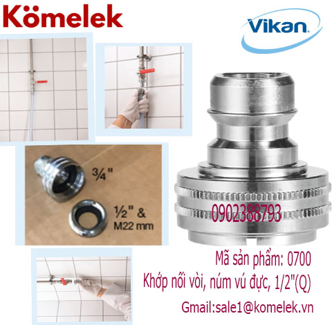 Khớp nối vòi nước Item 0700 Vikan
