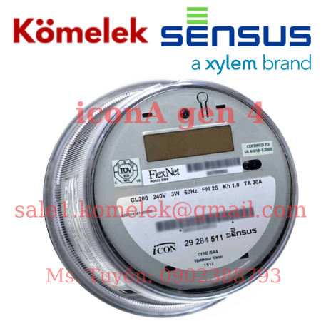 Công tơ điện iconA gen 4 Sensus