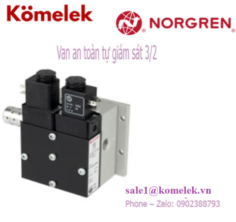 Van an toàn tự giám sát 3/2 SCVA101DE0A02400 Norgren