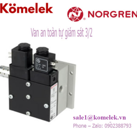 Van an toàn tự giám sát 3/2 SCVA101DE0A02400 Norgren