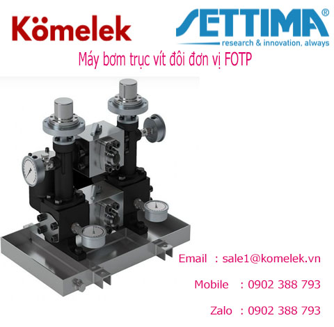 Máy bơm trục vít đôi đơn vị FOTP