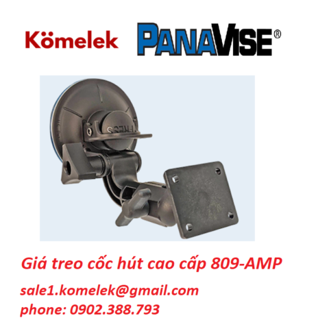 Giá treo cốc hút cao cấp 809-AMP có đầu AMPS