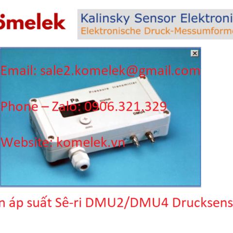 Bộ truyền áp suất Sê-ri DMU2/DMU4 Drucksensorik