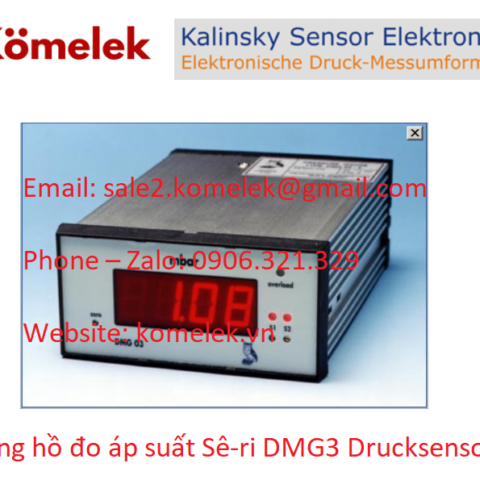 Đồng hồ đo áp suất Sê-ri DMG3 Drucksensorik