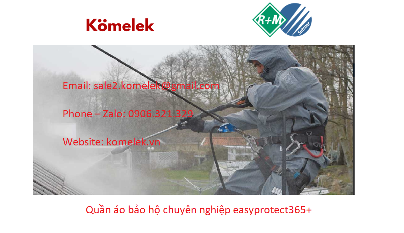 Quần áo bảo hộ chuyên nghiệp easyprotect365+