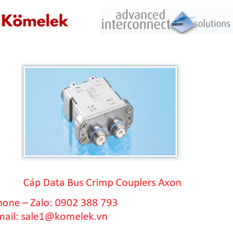 Cáp Data Bus Crimp Couplers Axon