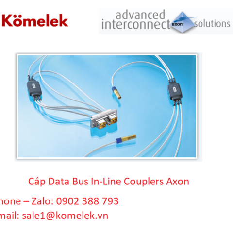 Cáp Data Bus In-Line Couplers Axon