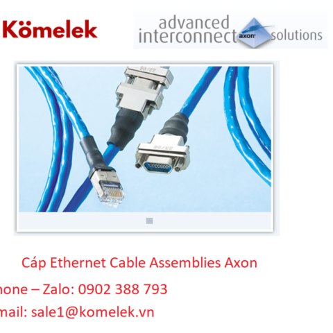 Cáp Ethernet Cable Assemblies Axon