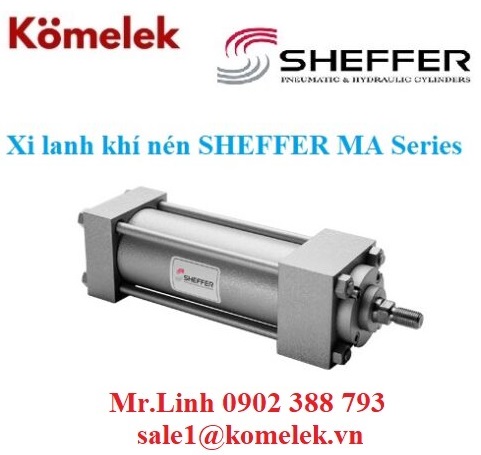 ĐẠI LÝ ĐẠI LÝ SHEFFER, Xi lanh khí nén SHEFFER MA Series.