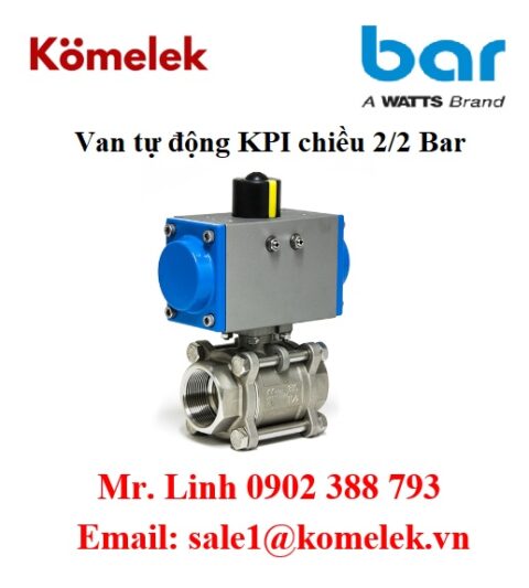 ĐẠI LÝ BAR, Van tự động KPI chiều 2/2 Bar