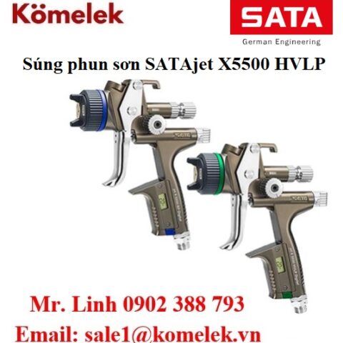 ĐẠI LÝ SATA, Súng phun sơn SATAjet X5500 HVLP