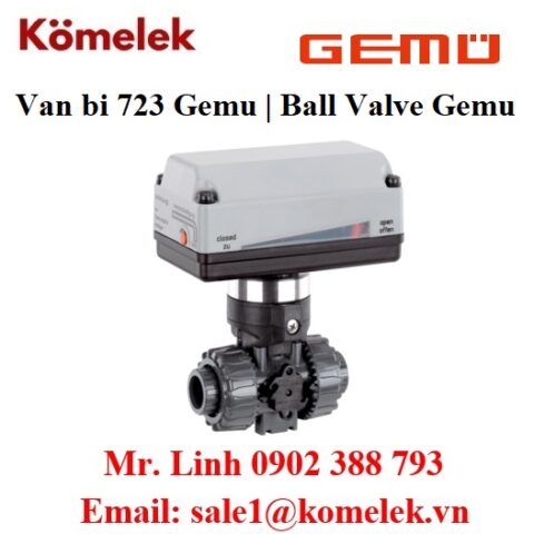 đại lý gemu, Van bi 723 Gemu-Ball Valve Gemu