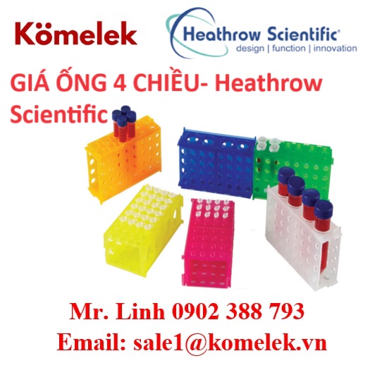 GIÁ ỐNG 4 CHIỀU- Heathrow Scientific