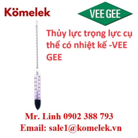 Thủy lực trọng lực cụ thể có nhiệt kế