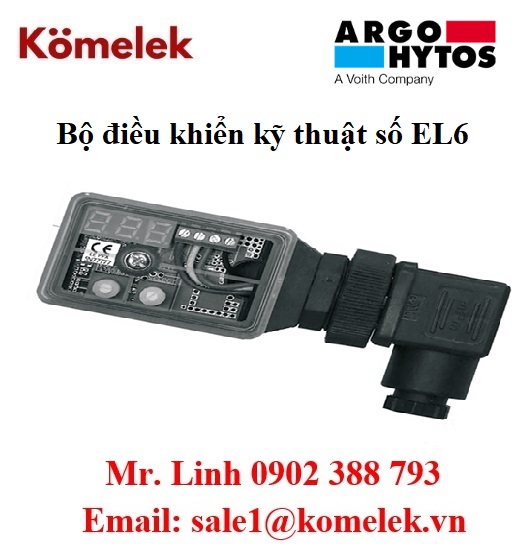 đại lý Argo Hytos, Bộ điều khiển kỹ thuật số Argo Hytos EL6