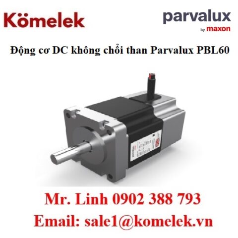 đại lý maxon, Động cơ DC không chổi than Parvalux PBL60