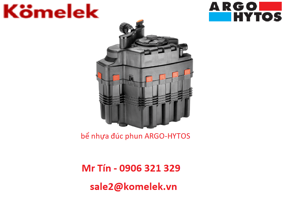 ĐẠI LÝ Argo Hytos, bể nhựa đúc phun ARGO-HYTOS