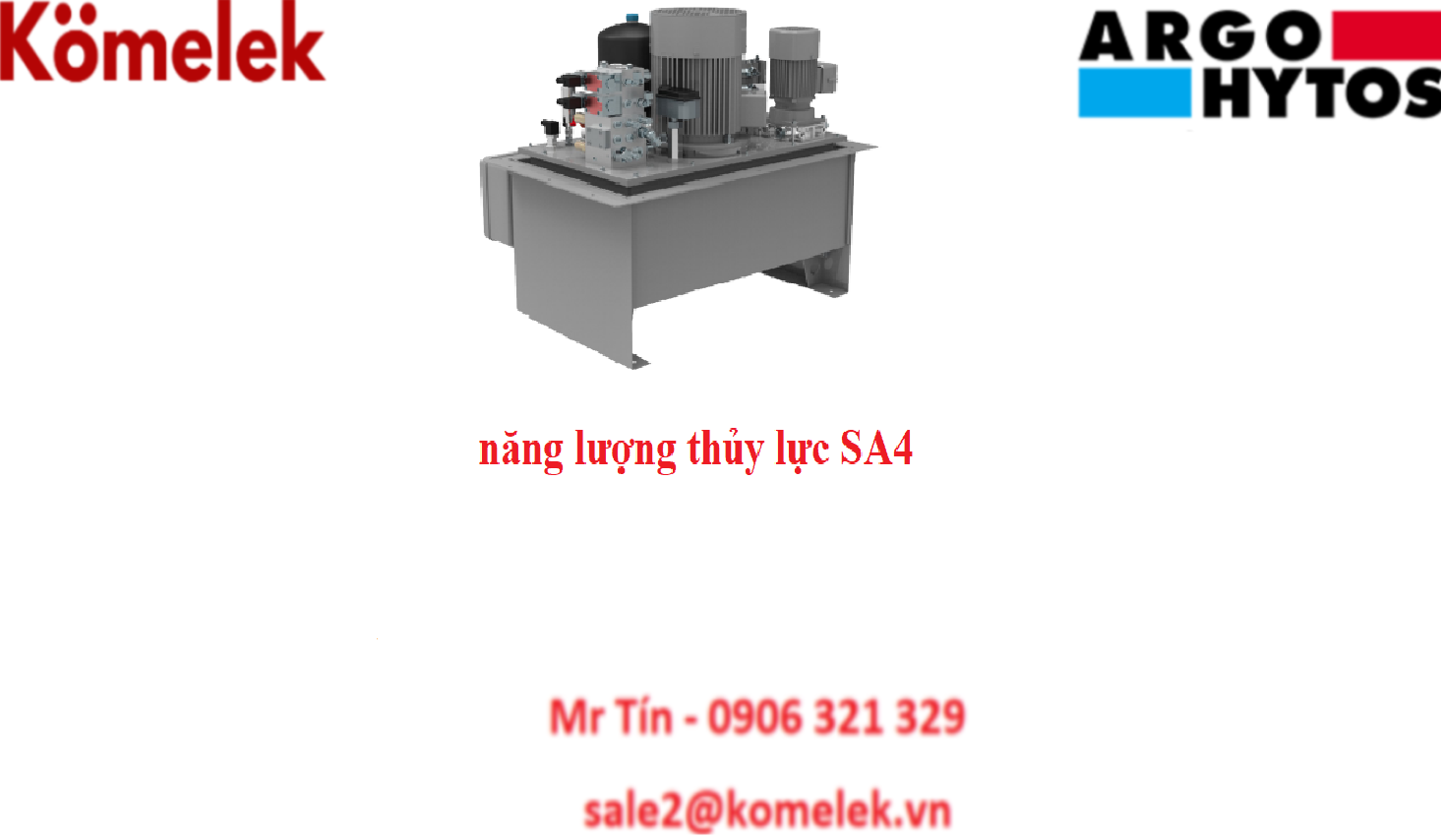 nhà phân phối argo hytos chính hãng