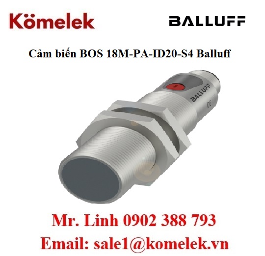 đại lý Balluff, Cảm biến BOS 18M-PA-ID20-S4 Balluff