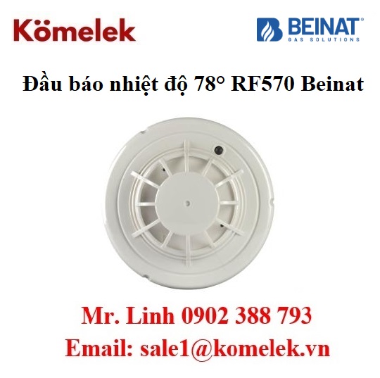 đại lý beinat, Đầu báo nhiệt độ 78° RF570 Beinat