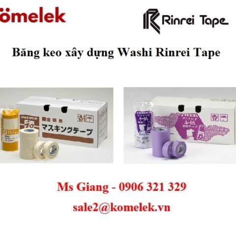 Băng keo xây dựng Washi Rinrei Tape, đại lý Rinrei Tape
