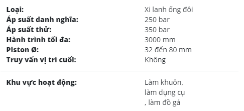 Xi lanh ống đôi HEB DRZ250 