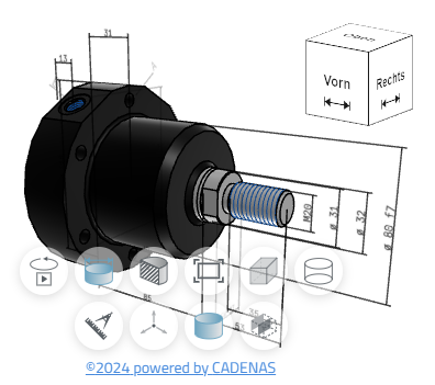 Xi lanh ống đôi HEB DRZ250