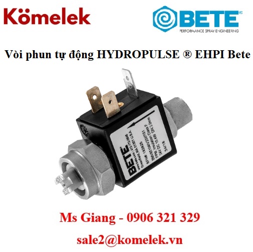 Vòi phun tự động HYDROPULSE ® EHPI Bete, đại lý bete