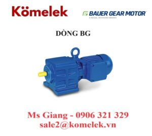ĐỘNG CƠ BAUER DÒNG BG