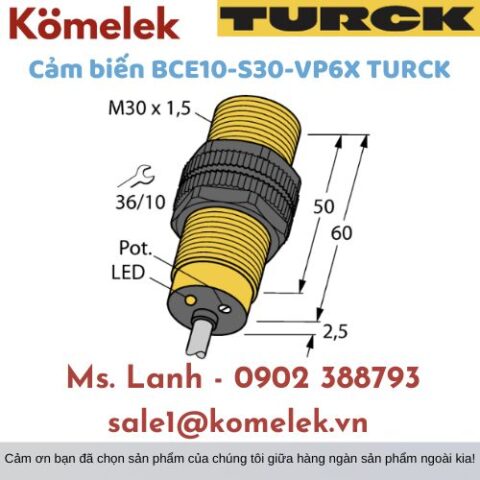 Cảm biến BCE10-S30-VP6X TURCK