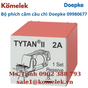 Bộ phích cắm cầu chì Doepke 09980677