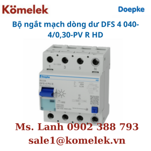 Bộ ngắt mạch dòng dư Doepke 09136806HD