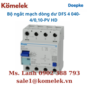 Bộ ngắt mạch dòng dư Doepke 09135804HD
