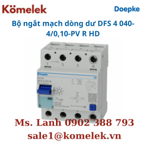 Bộ ngắt mạch dòng dư Doepke 09135806HD