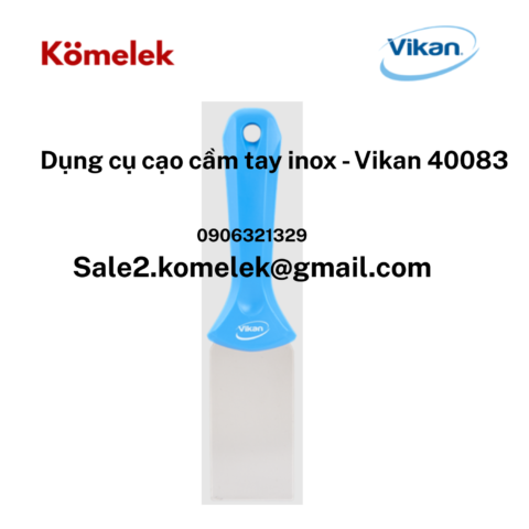 Dụng cụ cạo cầm tay inox - Vikan 40083
