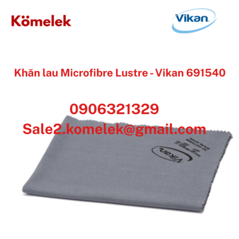 Khăn lau Microfibre Lustre - Vikan 691540