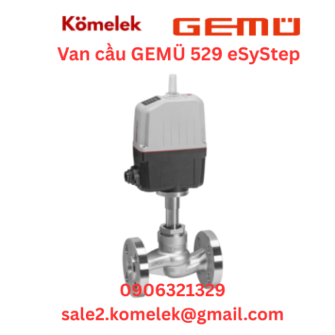 Van cầu GEMÜ 529 eSyStep