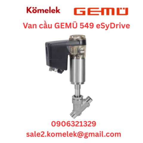 Van cầu GEMÜ 549 eSyDrive