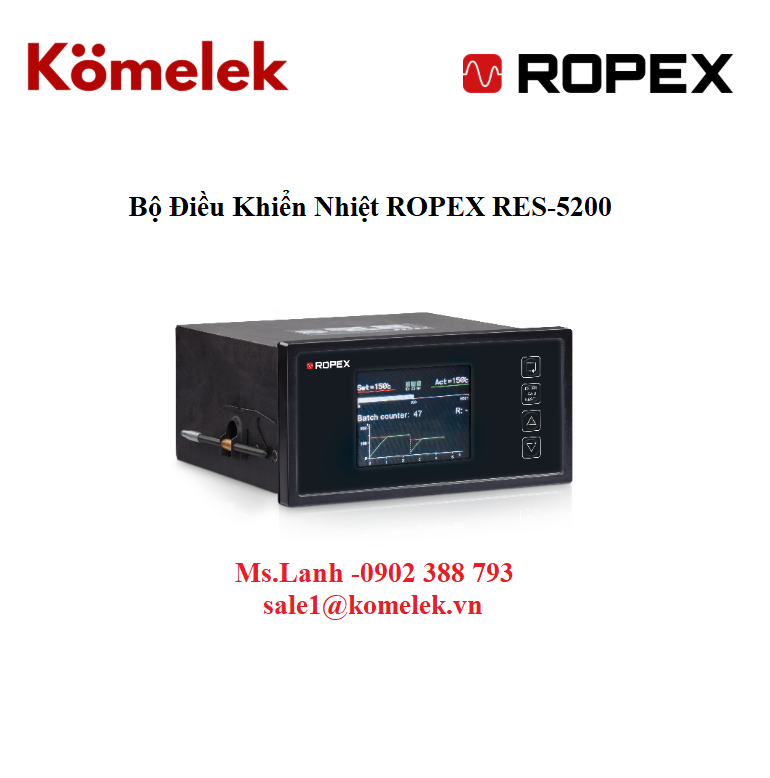 Bộ Điều Khiển Nhiệt ROPEX RES-5200