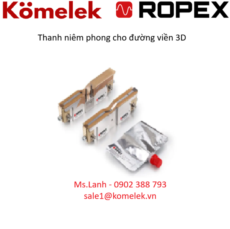 Thanh niêm phong cho đường viền 3D