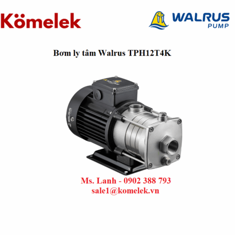 Walrus TPH12T4K -Bơm tâm ly Taiwwan