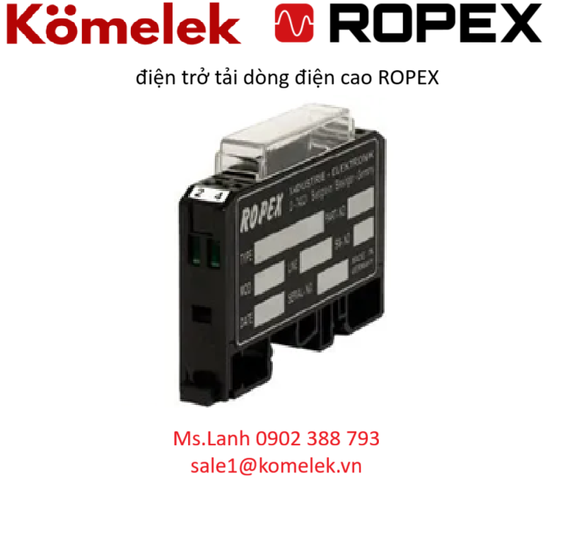 điện trở tải dòng điện cao ROPEX