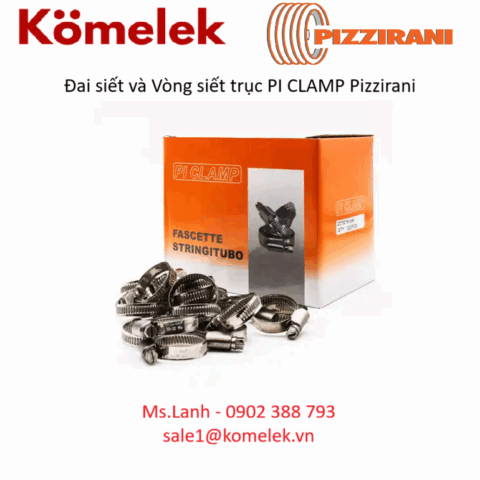Đai siết và Vòng siết trục PI CLAMP Pizzirani