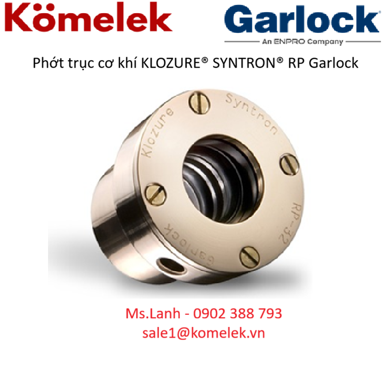 Phớt trục cơ khí KLOZURE® SYNTRON® RP Garlock