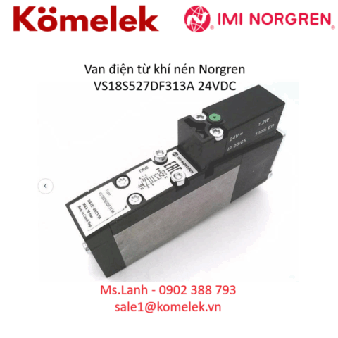 Van điện từ khí nén Norgren VS18S527DF313A 24VDC