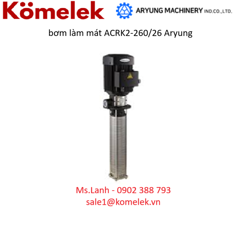 Bơm làm mát ACRK2-260/26 Aryung