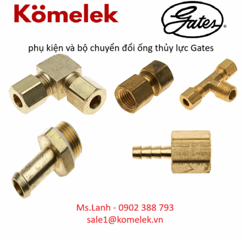 phụ kiện và bộ chuyển đổi ống thủy lực gates