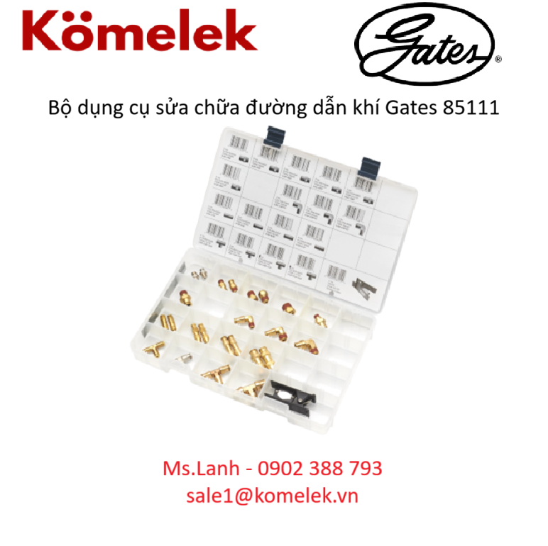 Bộ dụng cụ sửa chữa đường dẫn khí Gates 85111